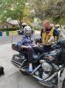 Margaret's Last Motorcycle ride with Grandson Nathaniel